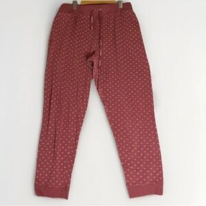 Calvin Klein Women's Raspberry Pink Lounge Sleepwear Pyjama Pants with Pockets L